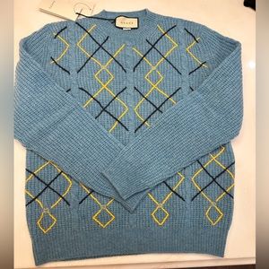 NWT Men’s Gucci Wool Sweater Size M